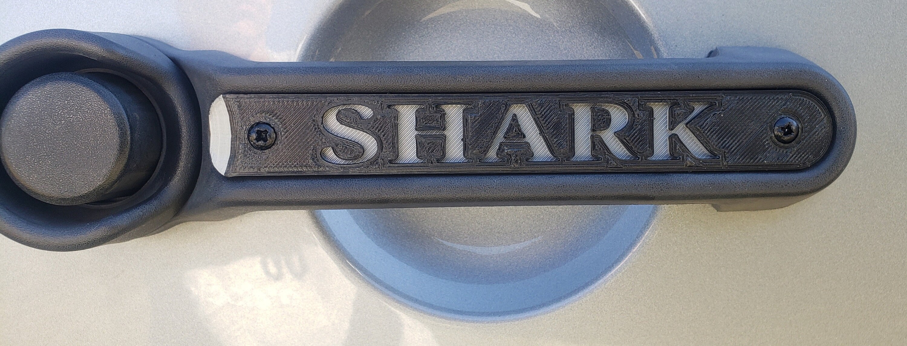 Custom Door handle inserts made to fit Jeep Wranglers from 2007 to 2018