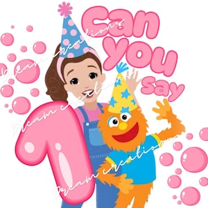 Cumpleaños de la Sra. Rachel ¿Puedes decir 1 PNG?