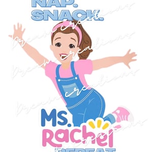 Ms. Rachel - Nap snack ms. Rachel repeat PNG