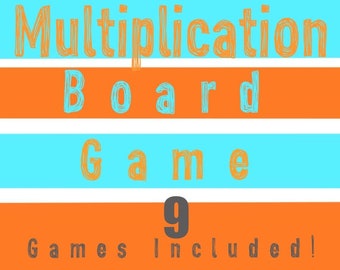 Multiplication Board Game!
