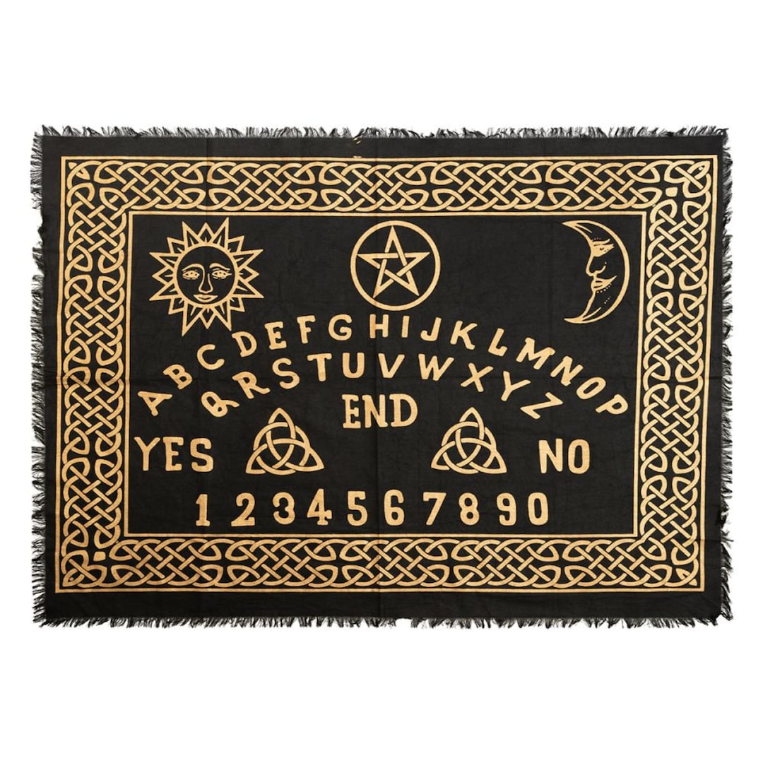 Ouija Mat Spirit Board Altar Cloth Scrying Mat for - Etsy