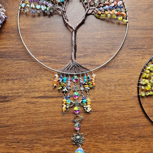 multi crystal tree of life