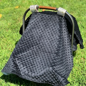 Infant Car Seat Canopy I-Flannel/Minky