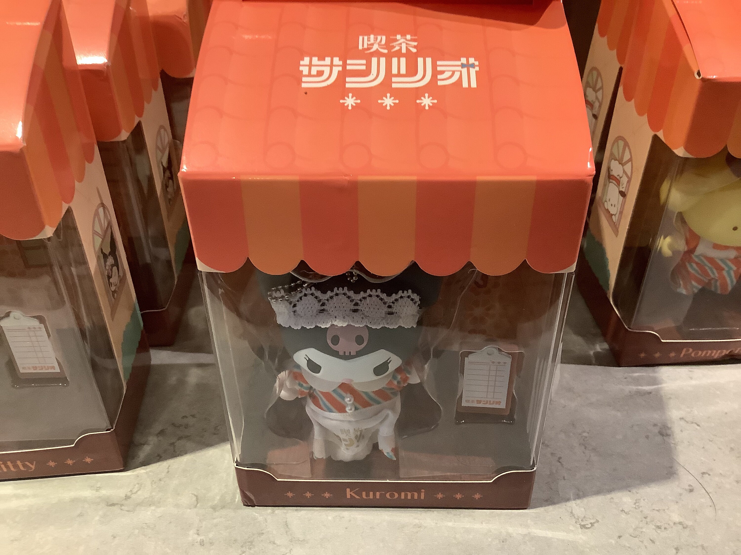 Hello Kitty, Pompompurin, Kuromi , Cinnamoroll Japanese Plastic Figures