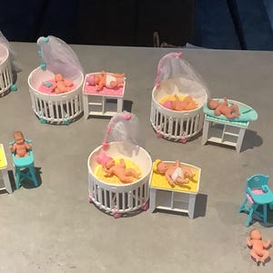 Zuru My mini baby series 1 y 2 paquetes mixtos, muñecas de silicona en miniatura realistas