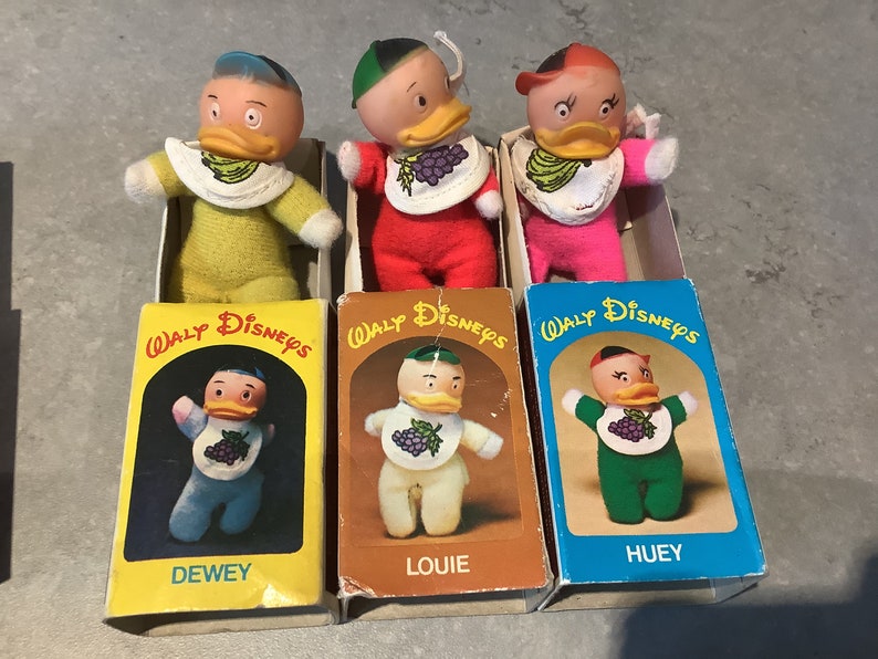 Vintage 1980s Matchbox Mini Bean Dolls Disneys Etsy