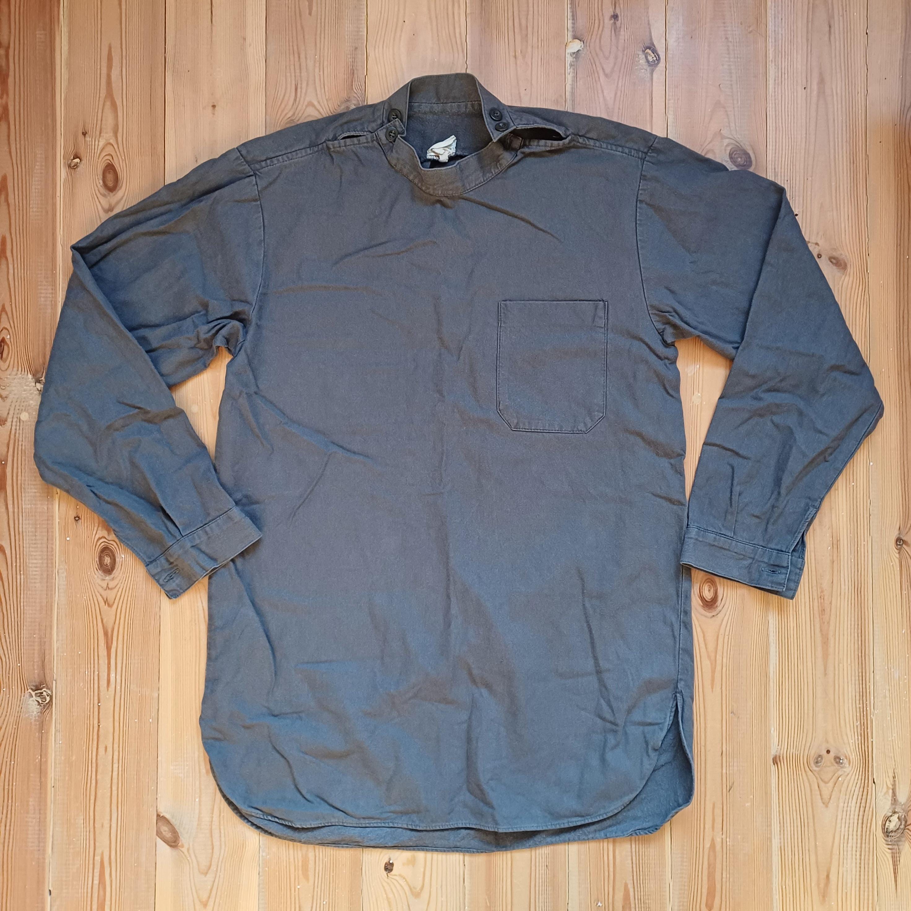 Vintage Finnish Military Smock Shirt - Etsy