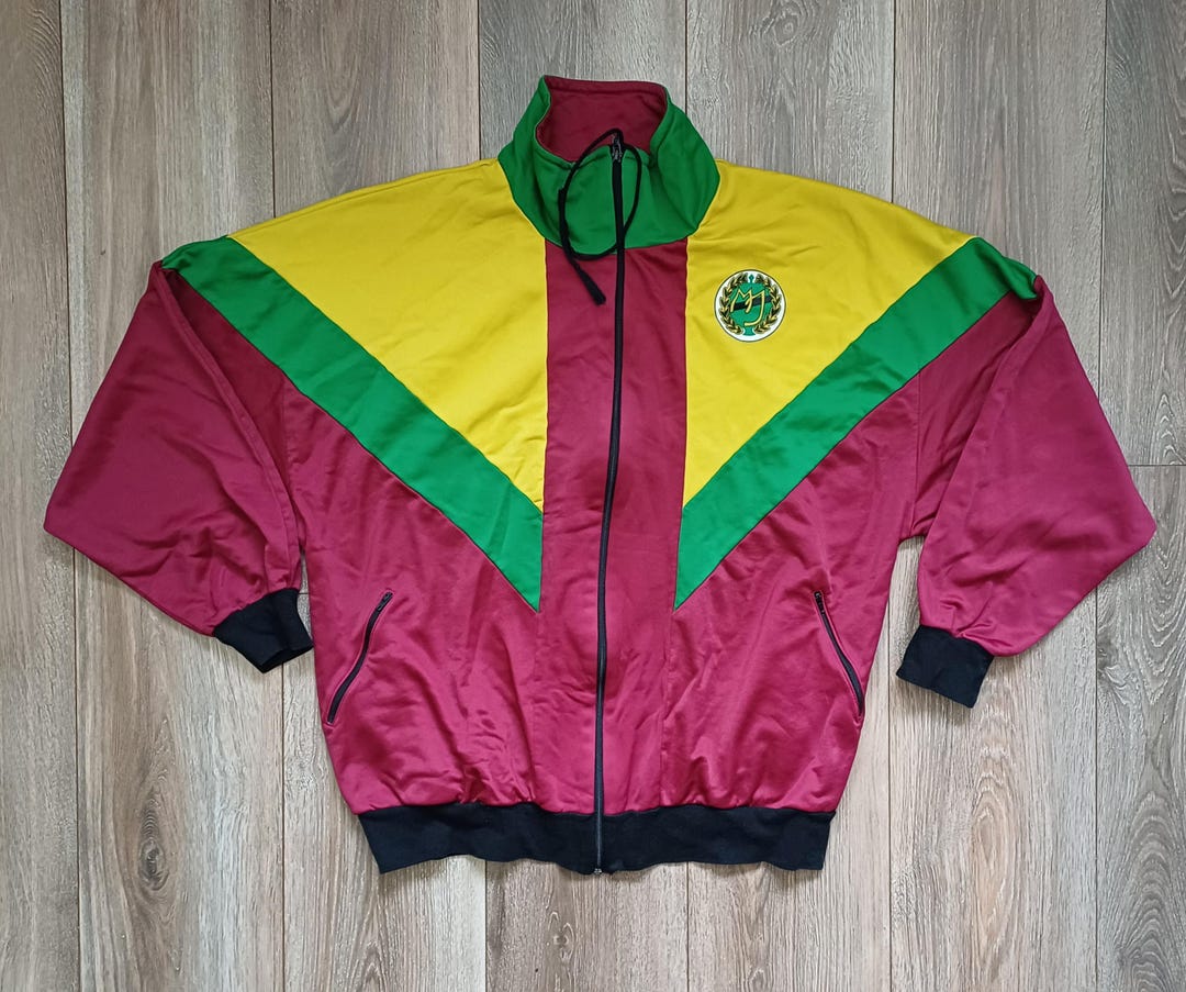 Track Top Patterns Vintage Colourful Track Top - Etsy