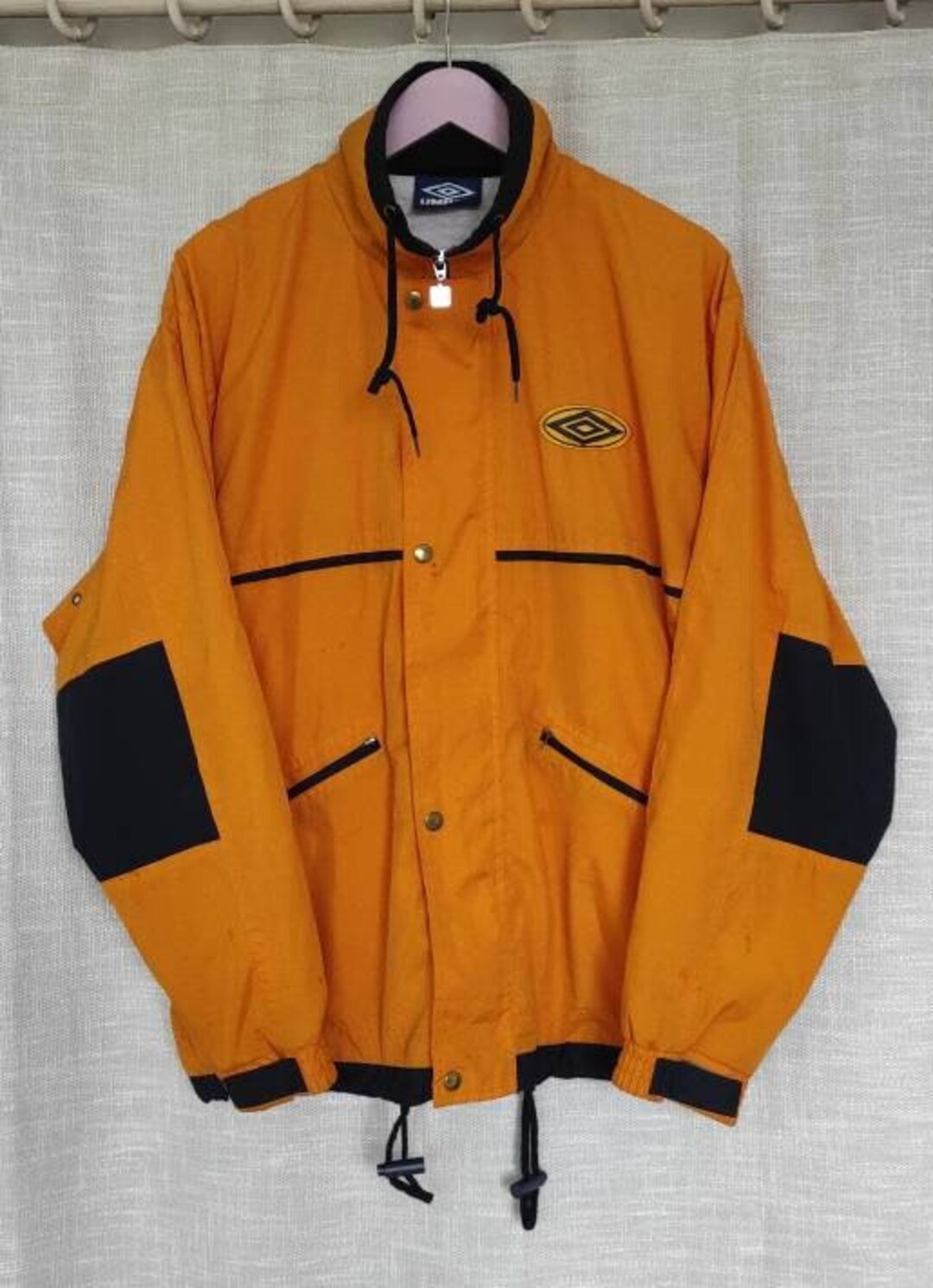 90'S Umbro Windbreaker Men's XL Vintage polyester white type Vintage Second Hand