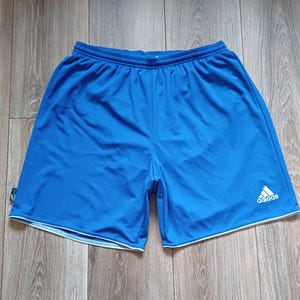 Vintage blaue Adidas Shorts