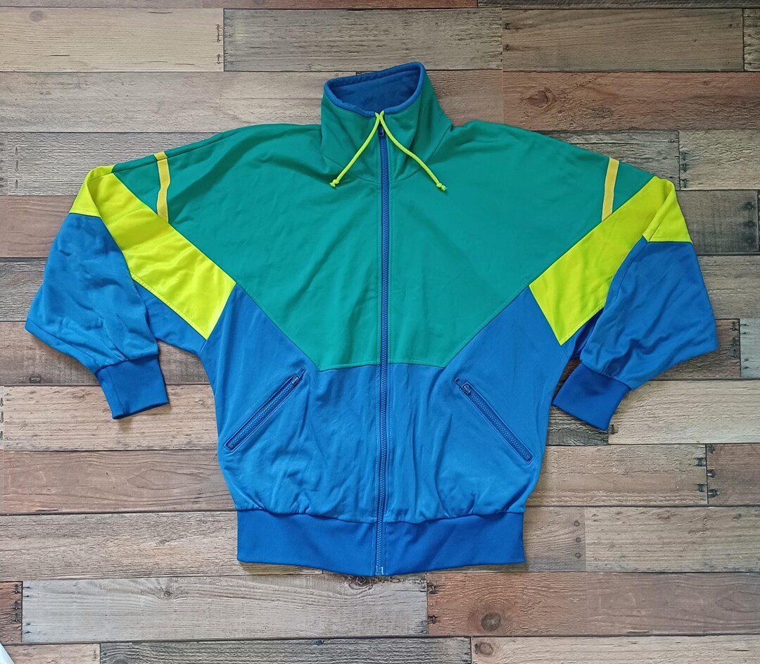 Vintage Colourful Finnish Track Top - Etsy