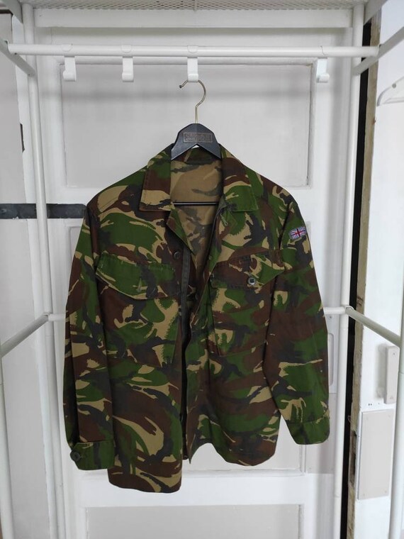 ヴィンテージ 90's british military jacket Vintage 90's British Military Camo Protective Smock Jacket