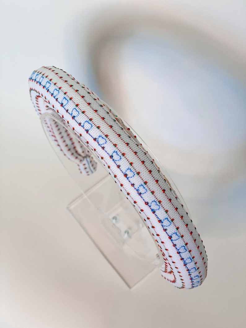 70s Vintage Fabric Tudor England Headband Fascinator Special Etsy