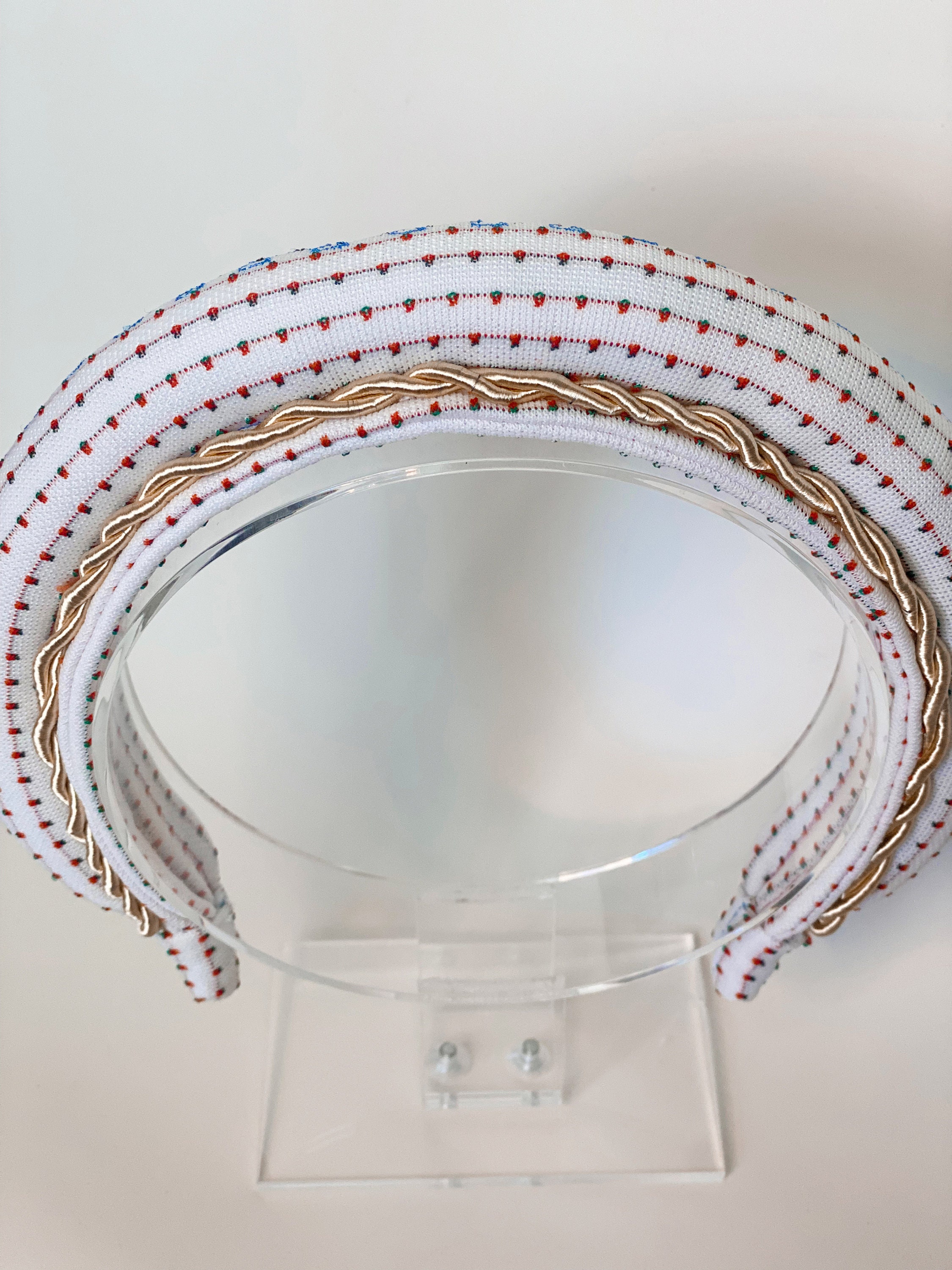 70s Vintage Fabric Tudor England Headband Fascinator Special Etsy