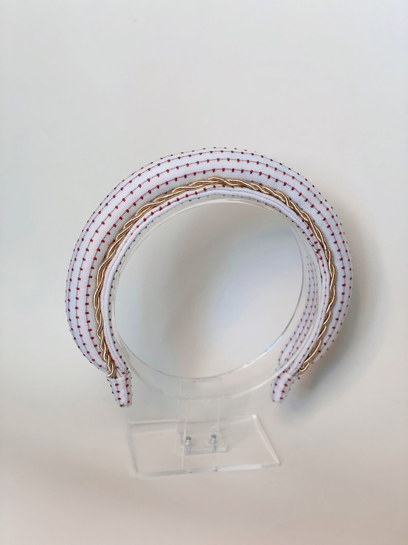 70s Vintage Fabric Tudor England Headband Fascinator Special Etsy