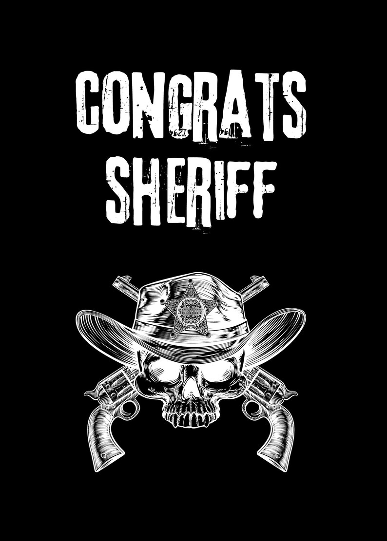 INSTANT DOWNLOAD PRINTABLE Law Enforcement Sheriffs - Etsy