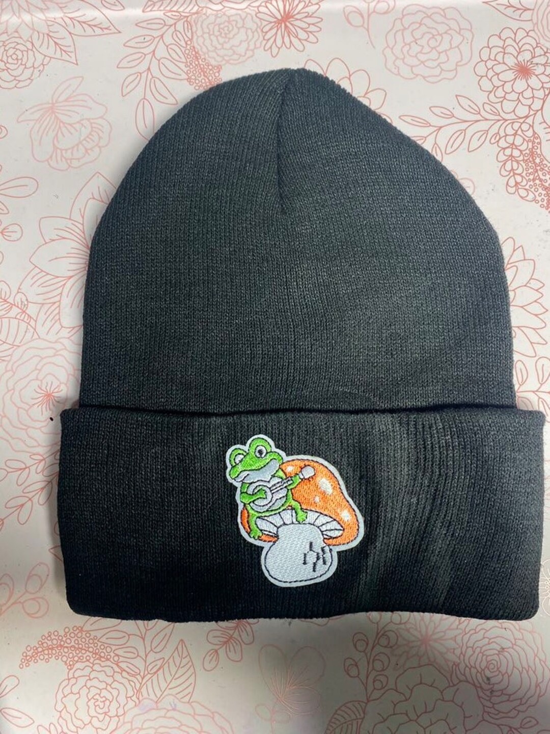 Knit Frog Beanie - Leopard Frog – Two Frogs