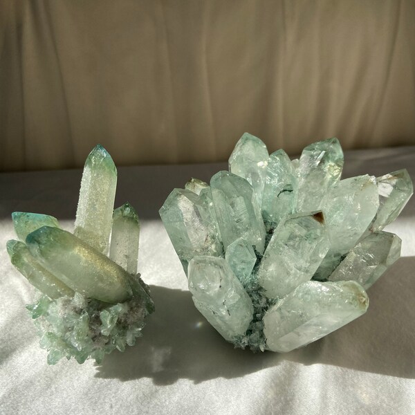 Lab Grown Quartz Crystal Etsy