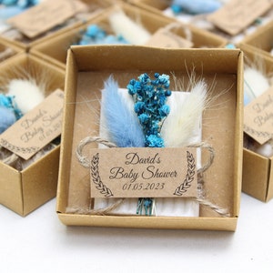 Handmade Baby Shower Scented Soap Favors, Baby Shower Favors for Guests in Bulk, Rustic Wedding Favors, Bridal Shower Soaps, Unique Soap image 1