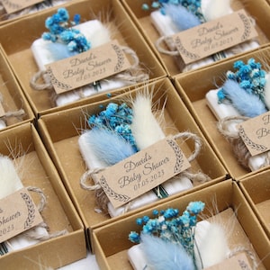 Handmade Baby Shower Scented Soap Favors, Baby Shower Favors for Guests in Bulk, Rustic Wedding Favors, Bridal Shower Soaps, Unique Soap image 3