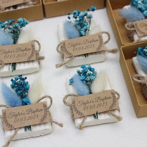 Saponi profumati per battesimo fatti a mano, Saponi per prima comunione, Saponi per baby shower per ospiti all'ingrosso, Saponi per funerali, Saponi per battesimo