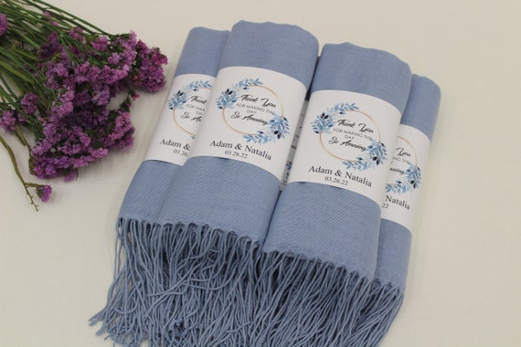 Pashmina Shawl Wedding Favors for Guests Pashminas in Bulk Bridal