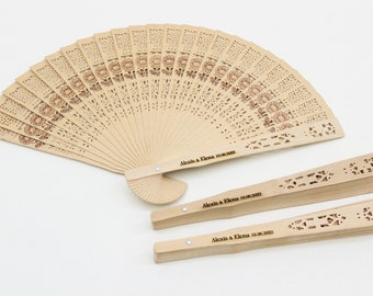 Bulk Wedding Fans Wedding Favors For Guests in Bulk Custom Hand Fan Bridal Shower Favors Summer Wedding Rustic Favors Unique Wedding Favors