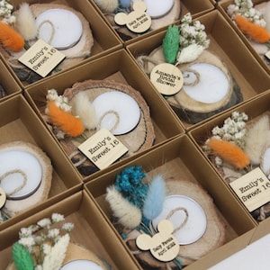Wedding Party Favors for Guests in bulk | Wedding Bulk Favors | Wedding Rustic Favors | Unique Favors | Tealight Holders | Thank You Favor
