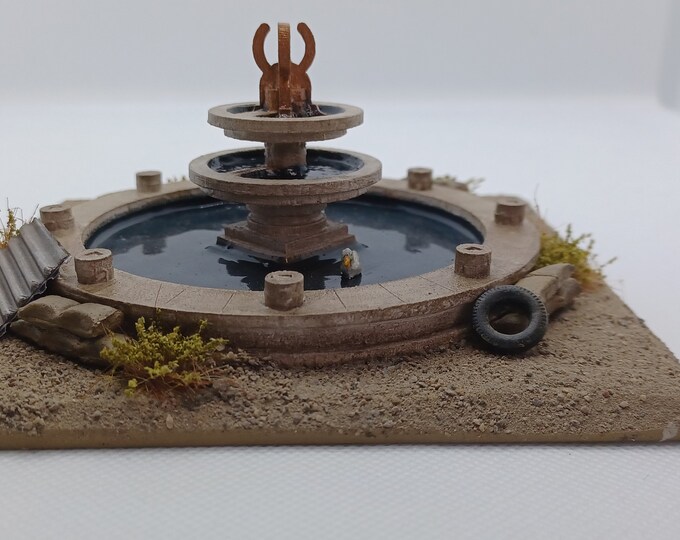 28mm Scale Fountains. Etsy