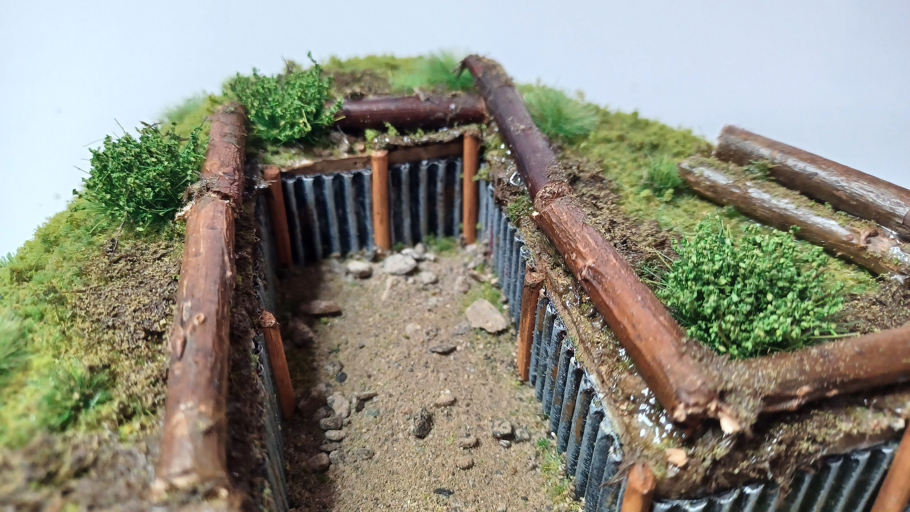 Trench Command Center 28mm Command Trench. Handmade Terrain Base. - Etsy