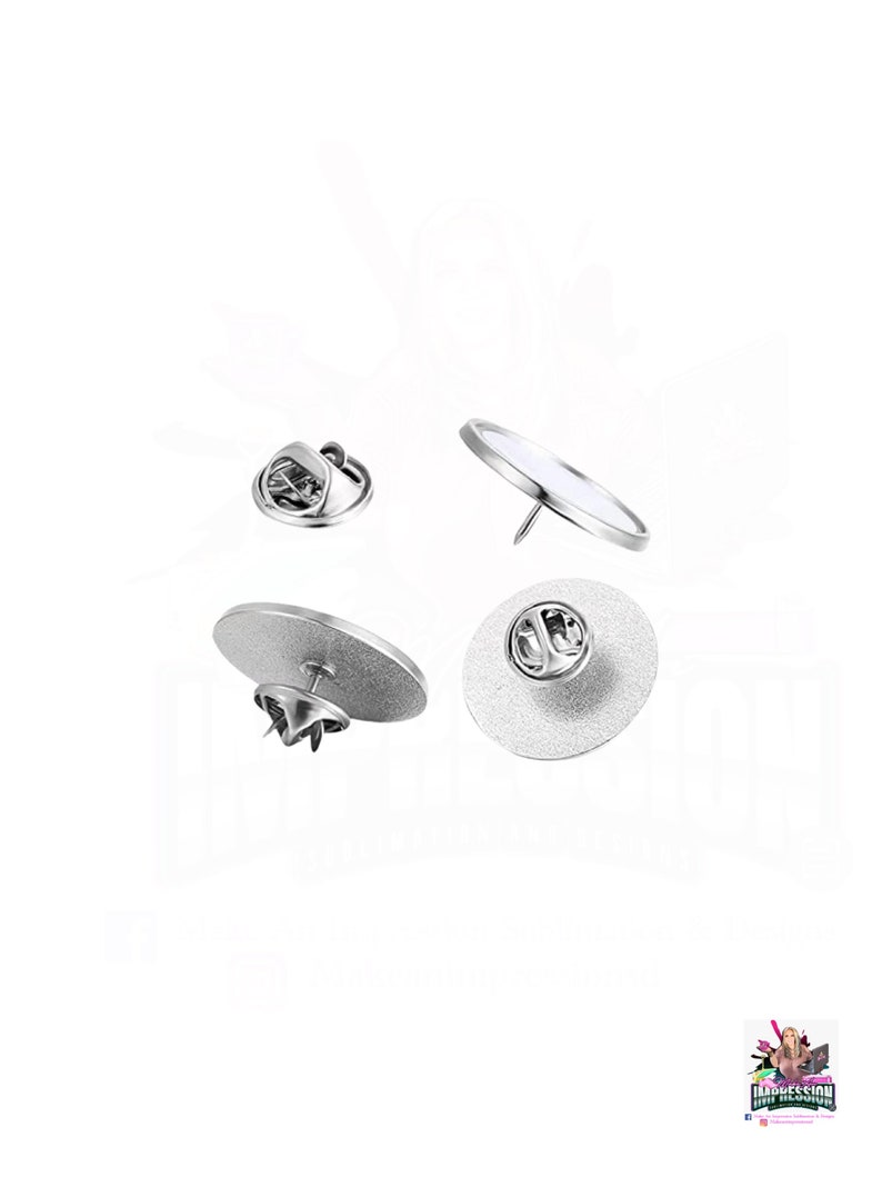 Sublimation Blank Lapel Pin Etsy