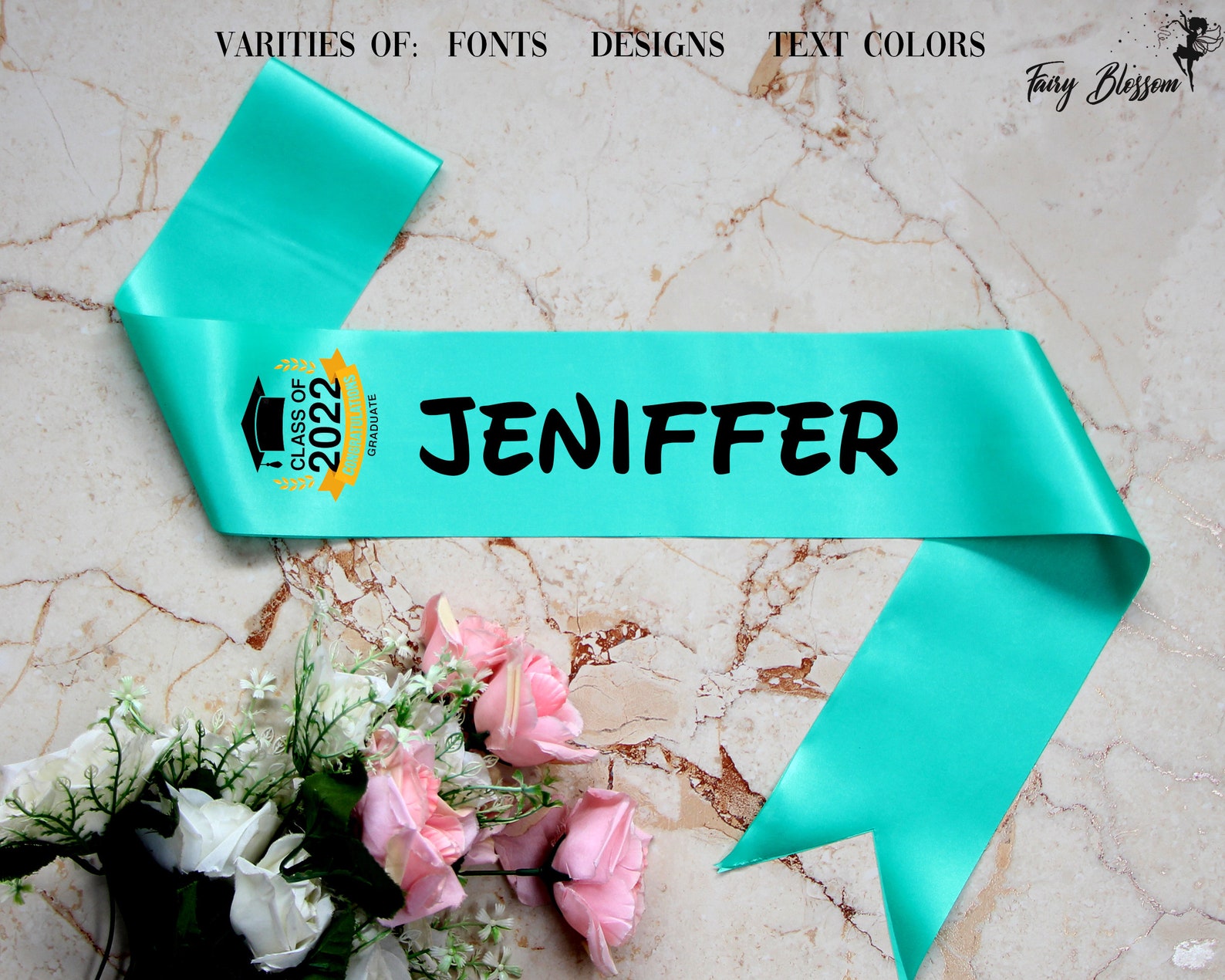 Senior Sash Graduation Sash Senior Sash Senior 2022 Class Etsy