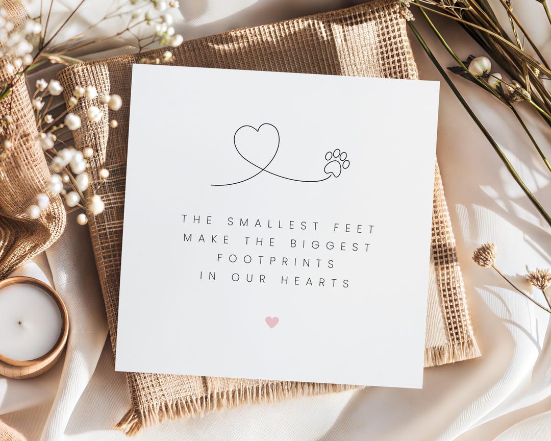 Pet Sympathy Card, Thinking of You Gift, Dog Cat, Stay Strong, Sending ...