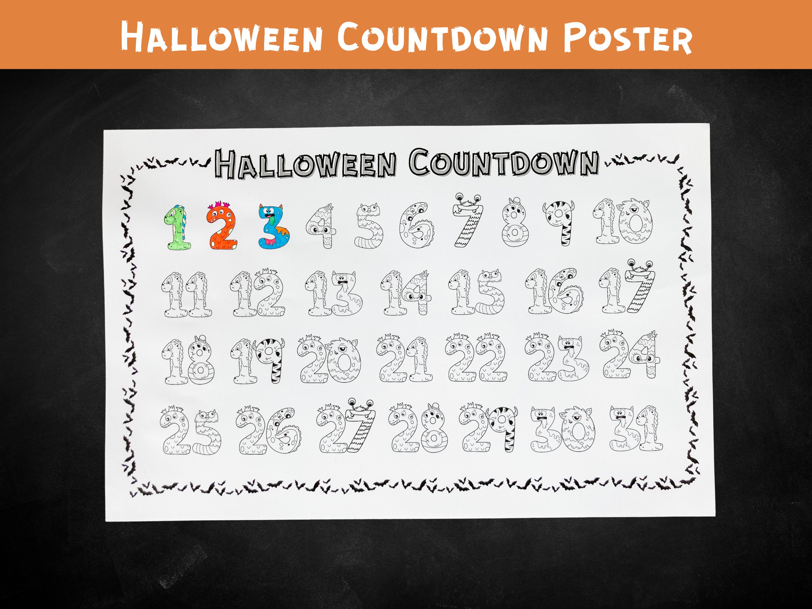 halloween-countdown-coloring-page-countdown-sign-halloween-etsy