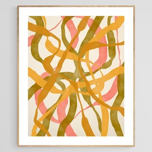 Minimalist Wall Art, Watercolor Painting, Watercolor Wall Art, Watercolor Art Print, Abstract Art Print, Abstract Design,Abstract Watercolor
