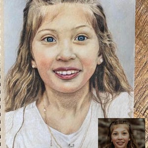 Custom colored pencil drawings