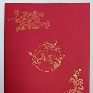 Día de San Valentín / Boda / Año Nuevo / Tarjeta de felicitación de primavera