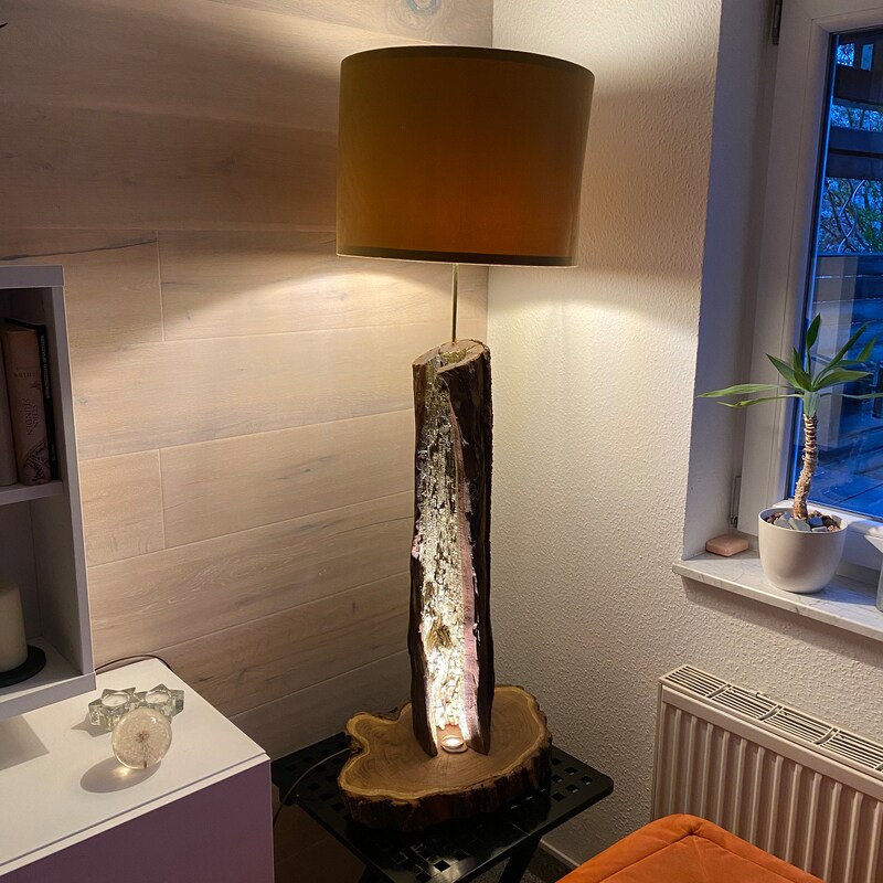 Baumstamm Lampe Hangend
