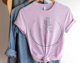 T Shirt~Prelude Designs-Cotton~Size SmallMedium~See Dimensions hemerocallis Vintage 1993 Daylily