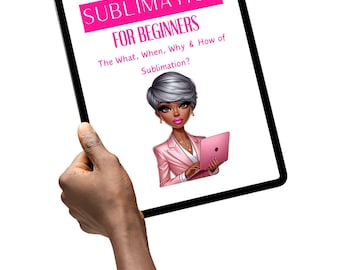 E-book sobre Sublimação para Iniciantes | Guia para Iniciantes | Download Digital |