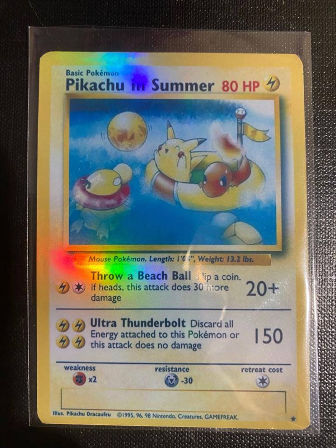 Porte Cartes Pokémon Pikachu Arc en Ciel - Boutique Pokemon