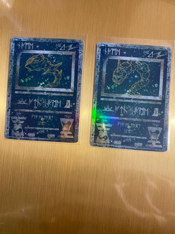 Deoxys gx Charizard gx ex vmax v Pokémon card Orica holographic Pikachu  Pokemon celestial lights custom made