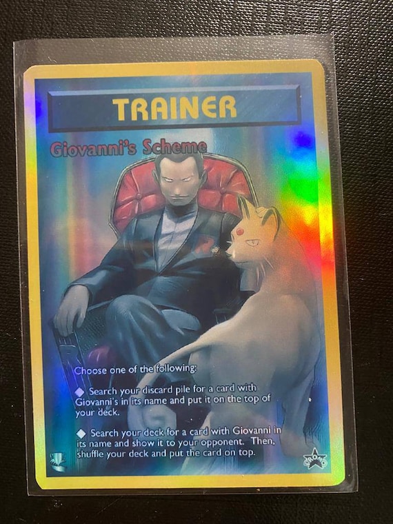 Trainer Giovanni's Scheme Japanese Promo Charizard Gx Ex