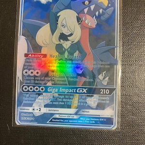 Garchomp gx Charizard gx ex vmax v Pokémon kaart Orica holografische Pikachu Pokemon hemelse lichten op maat gemaakt