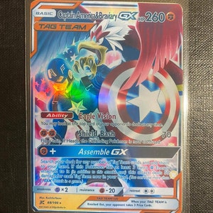 Shadow Lugia ho oh gx charizard gx ex vmax v Pokémon card Orica holographic  Pikachu Pokemon celestial lights custom made