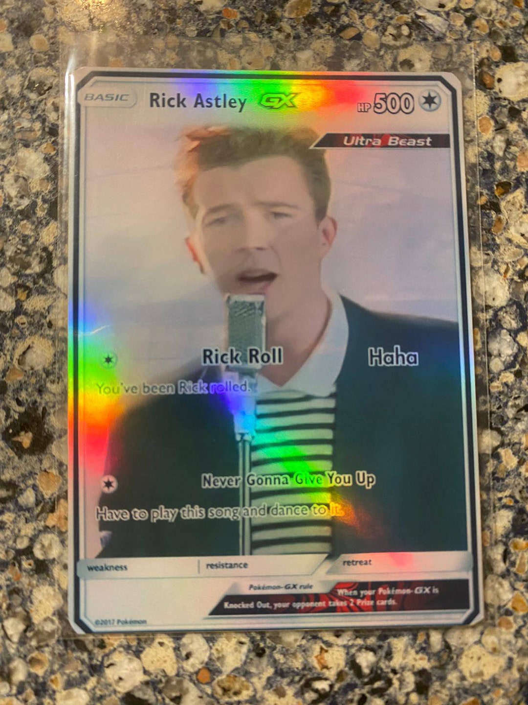 Custom Rick Roll