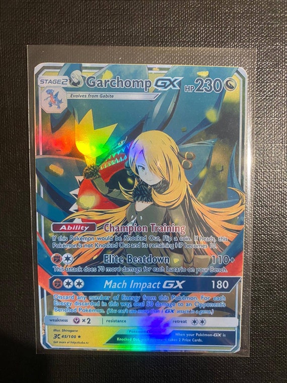 Pokemon TCG Lucario Shiny Vmax Holo Custom Card -  Israel