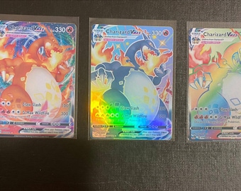 Charizard vstar rainbow set vmax climax gx ex vmax v Pokémon card Orica holographic Pikachu Pokemon custom made shiny shining