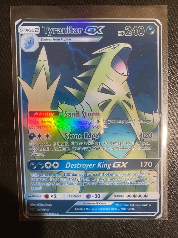 Gengar gx shiny Charizard gx ex vmax v Pokémon card Orica holographic  Pikachu Pokemon celestial lights custom made