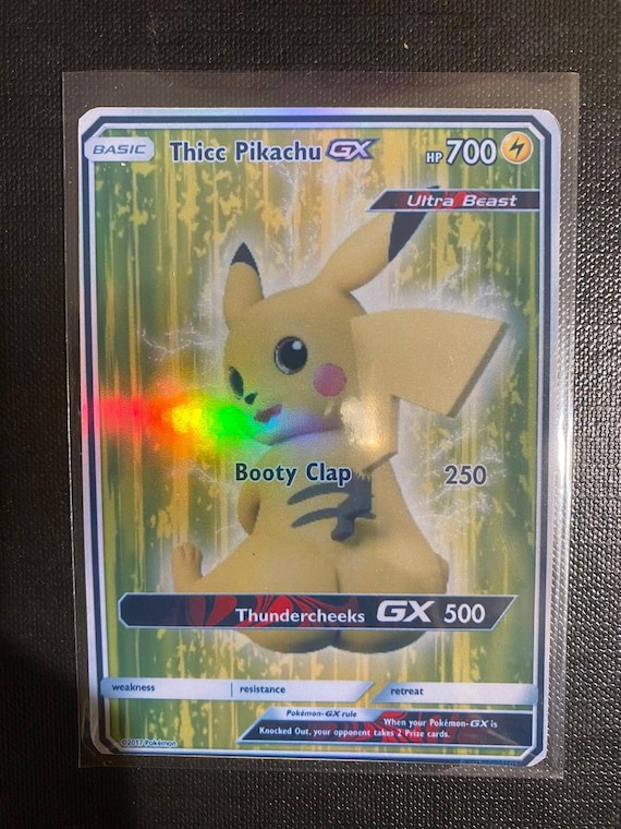 Rick Astley Rick Roll Rickroll Gx Ex Vmax V Pokémon Card Orica